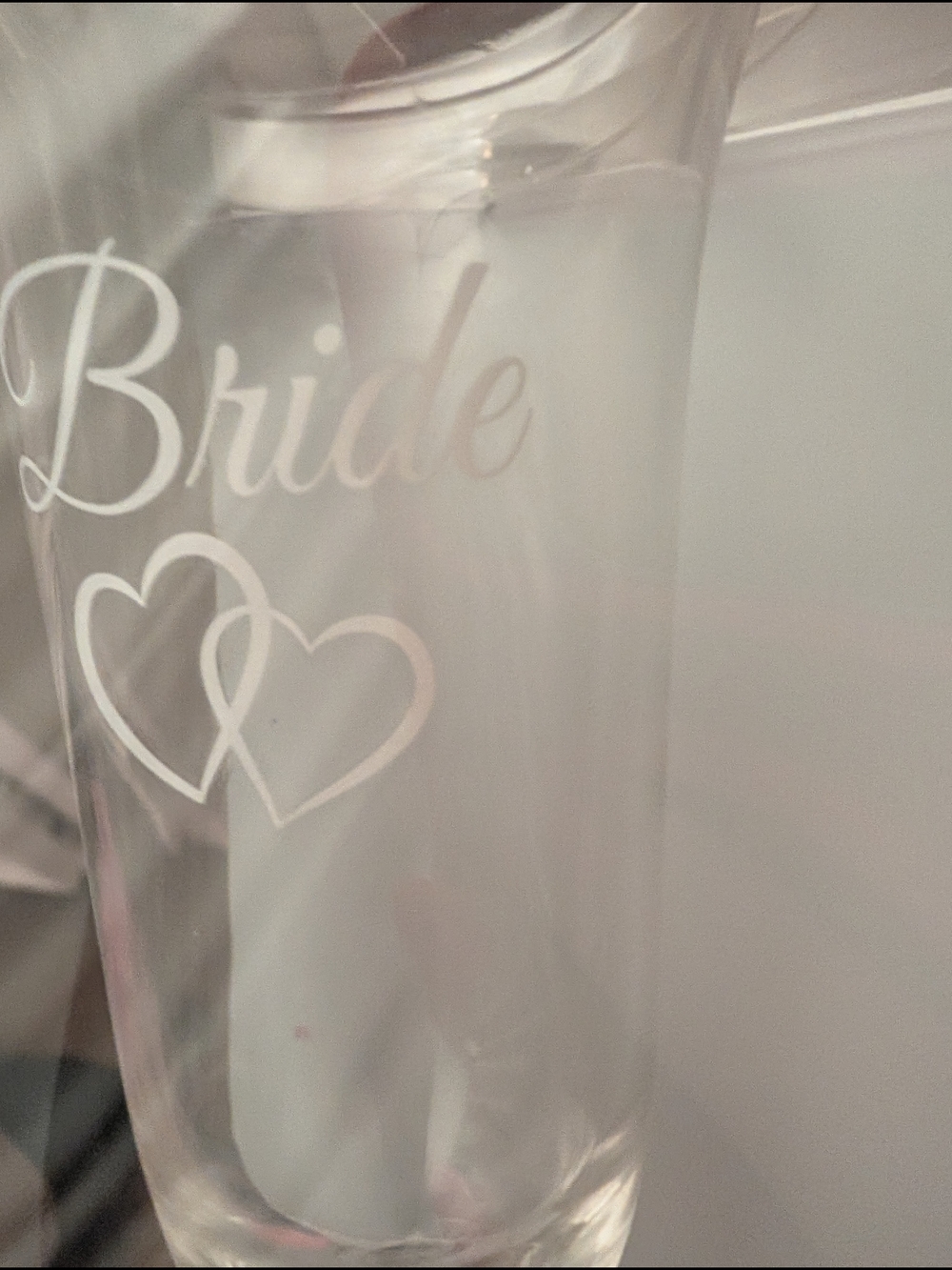 Bride & Groom Champagne Flutes - Picture 5 of 6